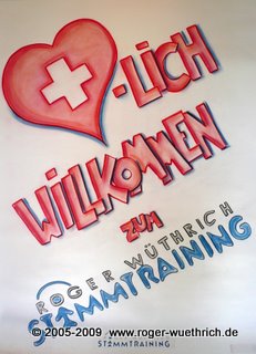Herzlich willkommen zu Roger Wüthrich Stimmtraining